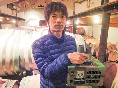 ワイン製造責任者 取締役 掛川 史人 様