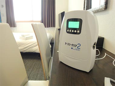 Hotel She, Kyotoで利用されている 「オースリークリア 2」